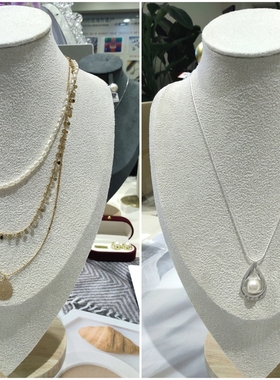 2026新款简约几何形吊坠长款项链百搭款