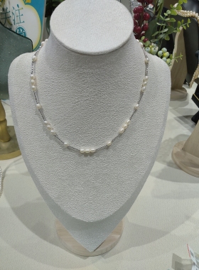 淡水珍珠锁骨链2026新款爆款高级感颈链