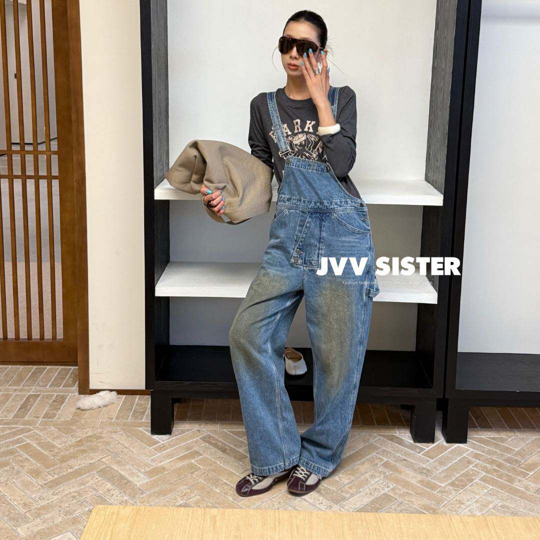 JVV十三行2026秋季新款美背带裤