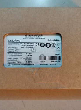 劳易测  MSI-SR4B-02 547951 有3议价