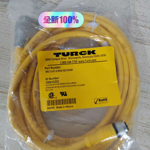TURCK图尔克RKC4.4T-3-RSM40S3344议价