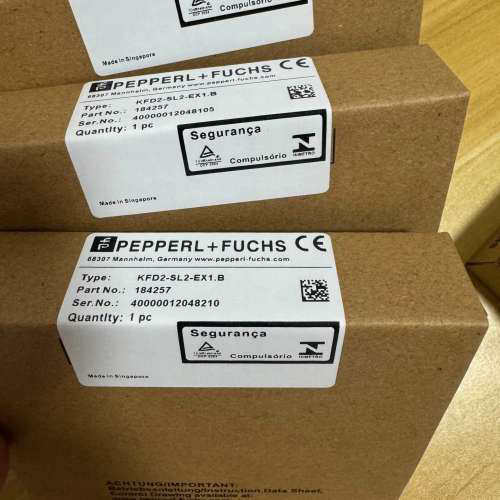 倍加福安全栅KFD2-SL2-EX1.B 3个 议价