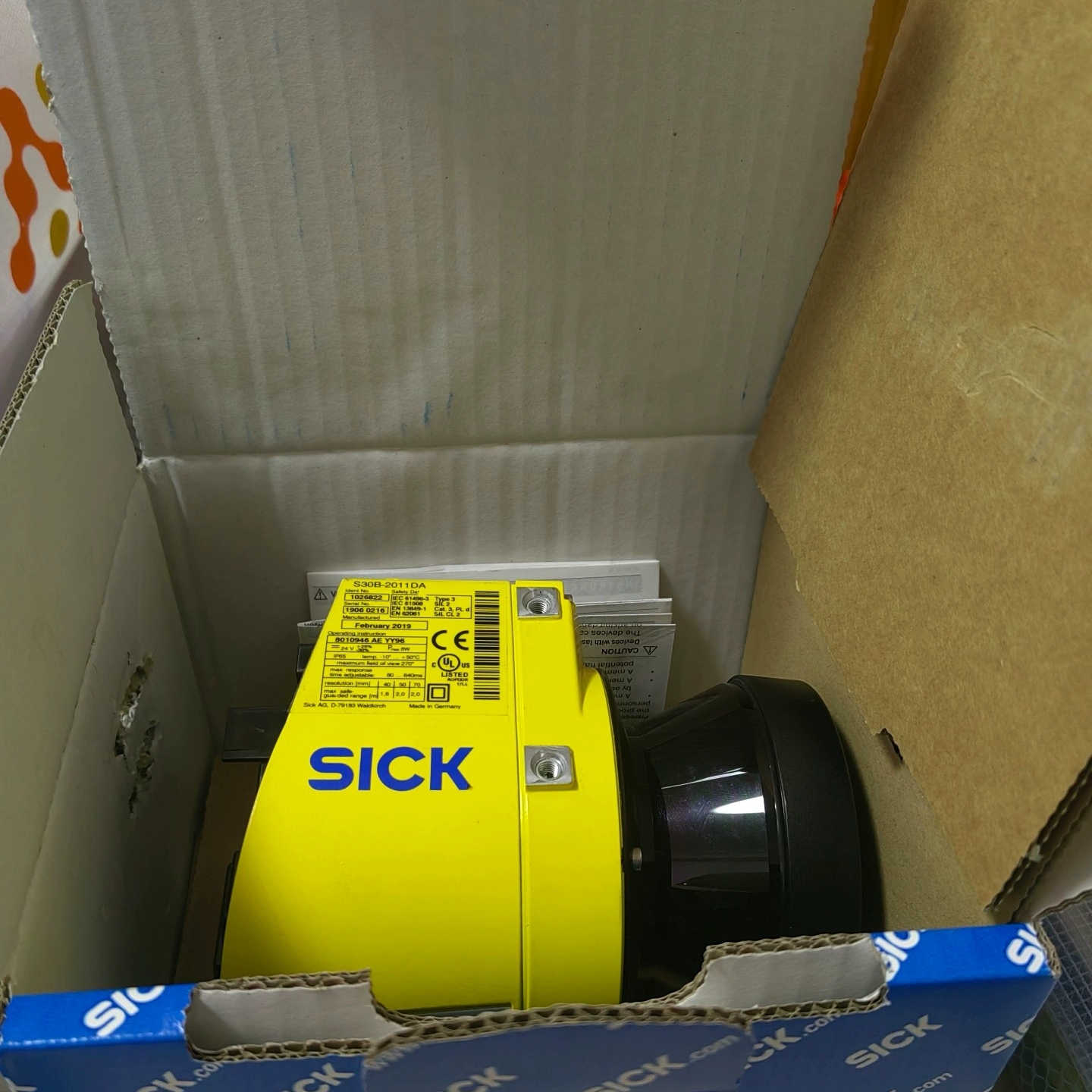 S30B-2011DA西克激光扫描仪,2020年的货,需议价