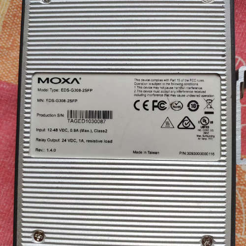 Moxa G308 交换机EDS-G308-2SFP，破议价