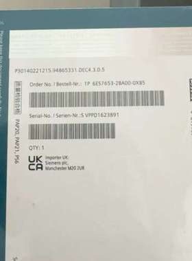 (议价)6ES7 653-2BA00-0XB5