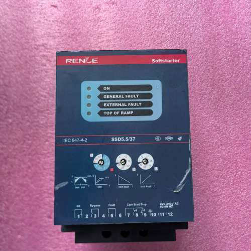 上海雷诺尔软电机软启动器SSD-37KW，，议价