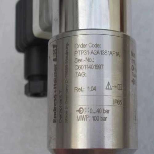 恩德斯豪斯E+H压力开关 PTP31-A2A13S1AF议价