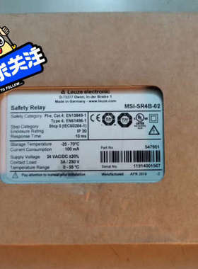 劳易测  MSI-SR4B-02 547951议价