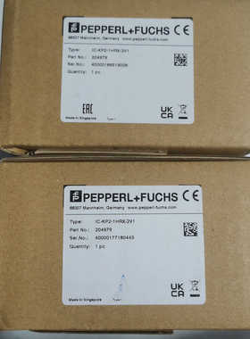 倍加福IC-KP2-1HRX-2V1，204979现议价