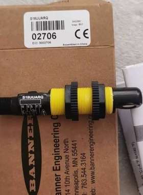 BANNER邦纳超声波传感器 S18UUARQ议价