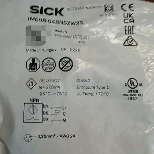 SICK西克IME08-04BNSZW2S接近开关，匈牙议价