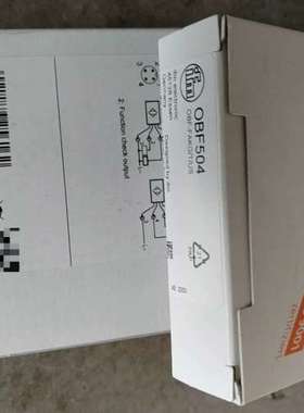 （议价)易福门光纤放大器OBF504