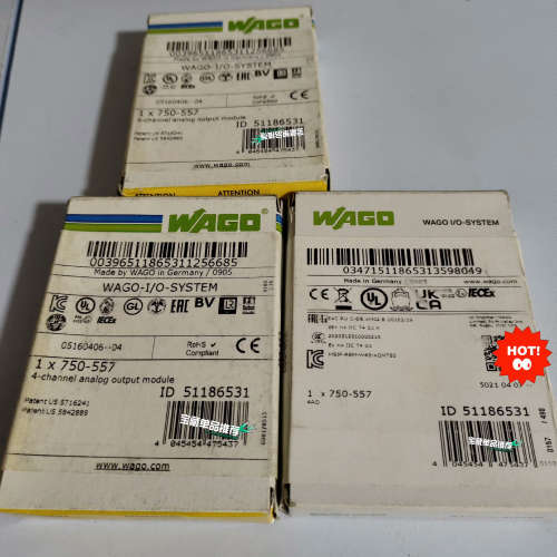 wago万可模块750-557议价