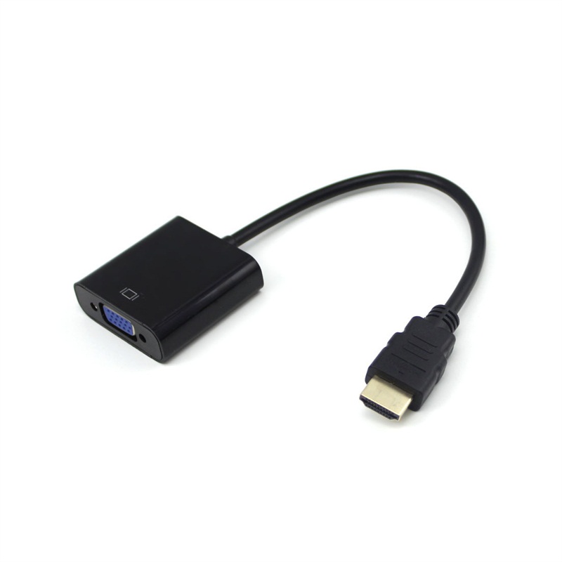 hdmi转vga线转换器带音频供电转