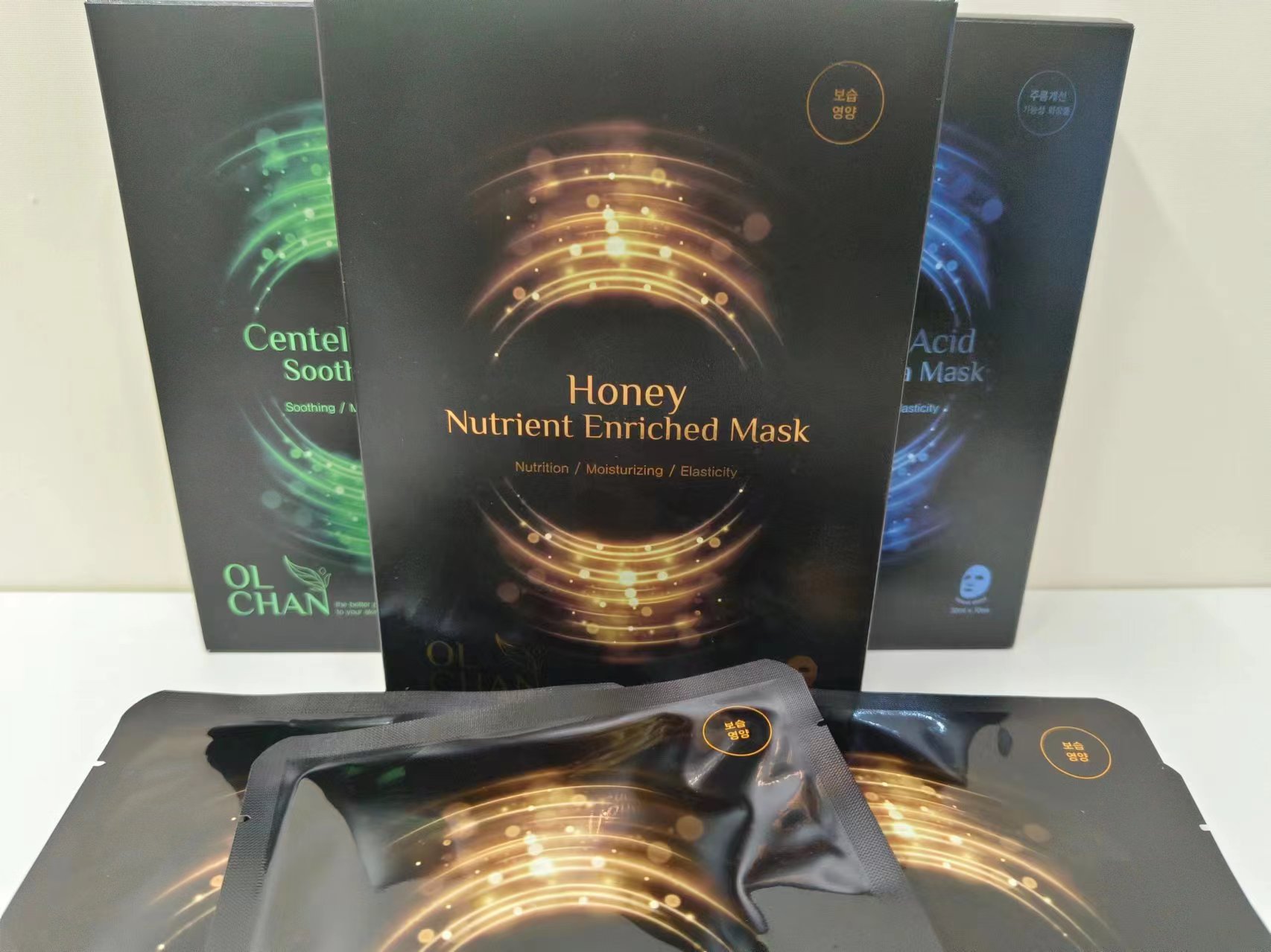 韩国医美媚麗女孩蜂蜜胶原面膜10片装补水保湿提亮去黄气舒缓肌肤