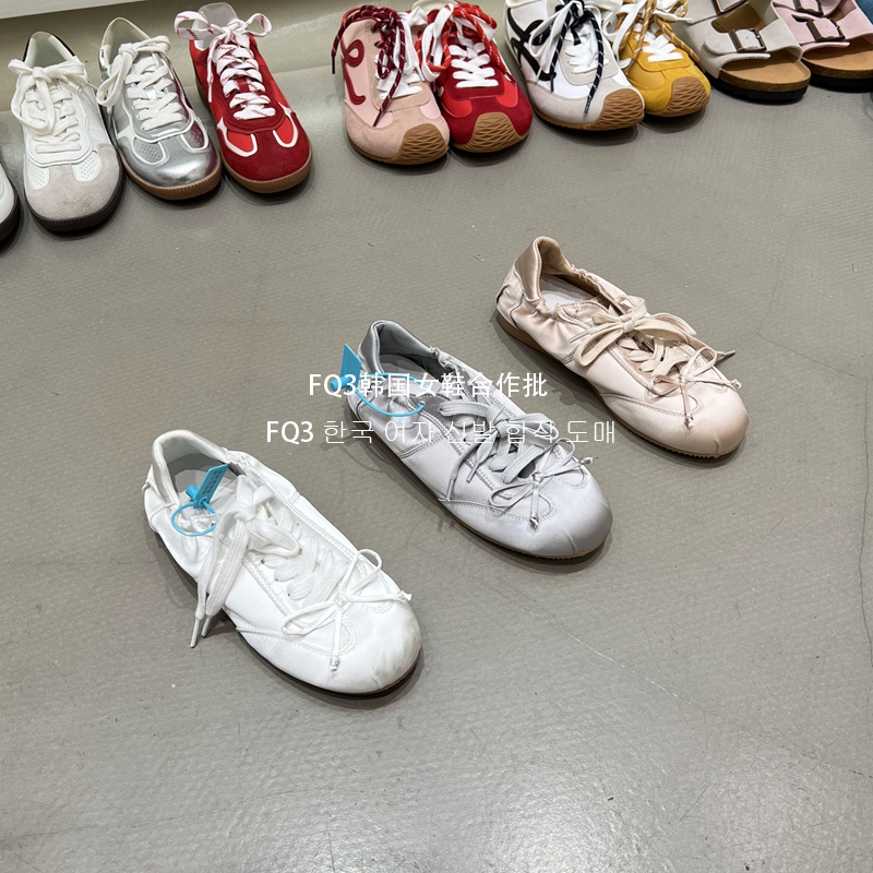 FQ3 实拍THE DUODUO新款绑带休闲真皮圆头低帮鞋外穿勃肯鞋女夏季