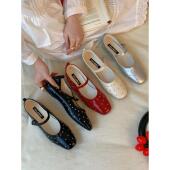 FQ3 春夏平底豆豆鞋 实拍laibao玛丽珍单鞋 女浅口百搭奶奶鞋