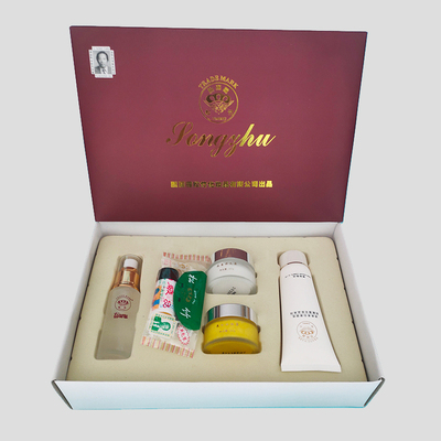 老包装正品台湾松竹脱丽露红盒五件套装 改善黯黄提亮肤色