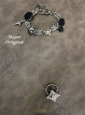 重工暗黑系原创高级感项链朋克风