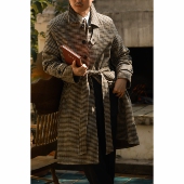 纯羊毛「山野沉木」粗毛呢单排扣 UGENTLE男装 冬款 巴尔玛肯大衣