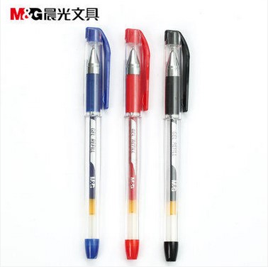 学生文具批发晨光 K37中性笔财务专用0.38mm极细水笔办公用品