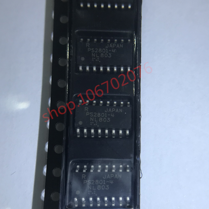 PS2801-4 PS2801C-4 SOP-16贴片 四通道光耦 进口瑞萨全新原装