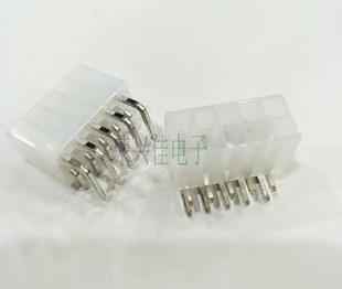 MX4.2mm 5569 2X5P母座弯针 4202 4.2间距 连接器 10P弯针插座