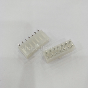 4.2MM连接器5557/5569 2X7P母座 双排直针座 实心针14P汽车接插件