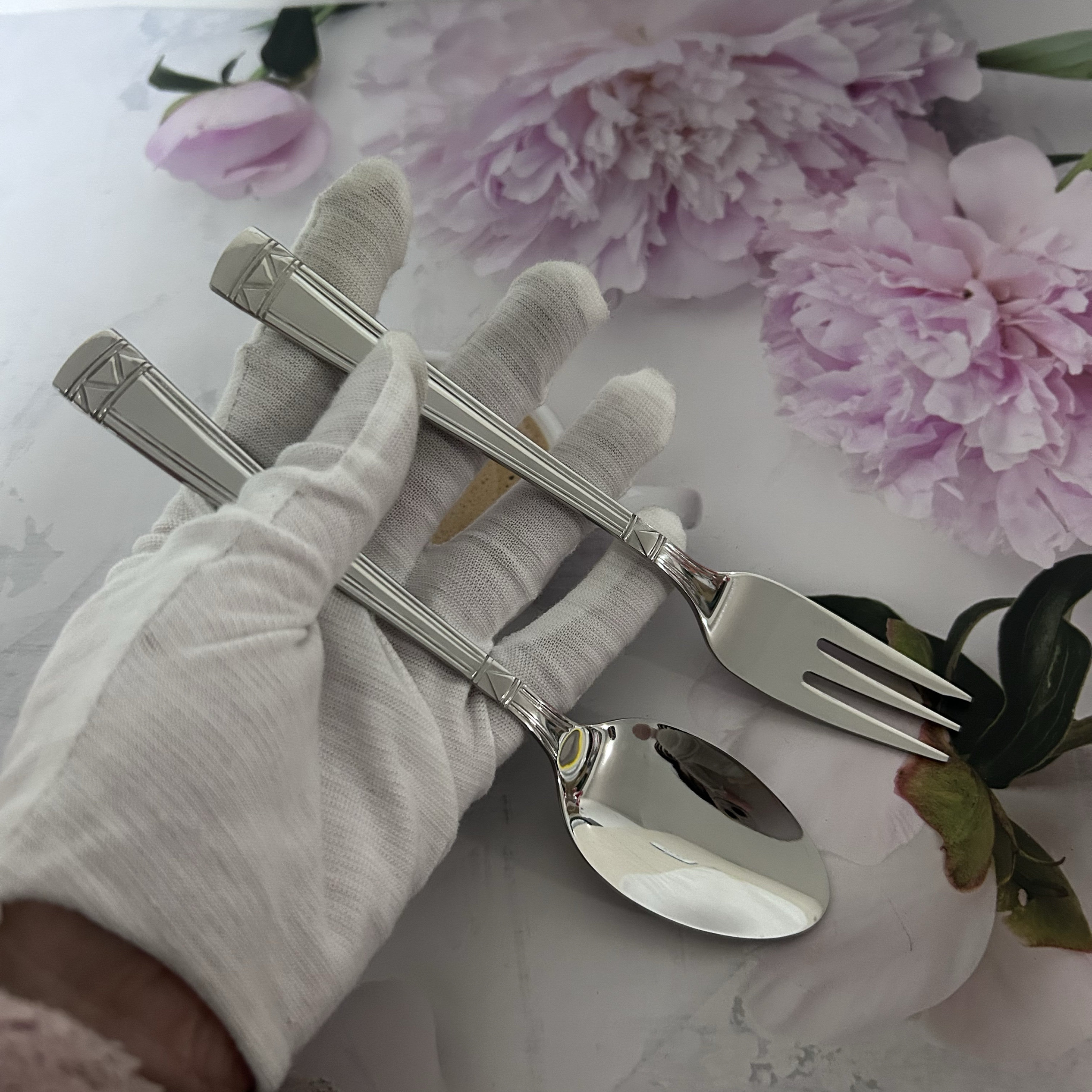 出口德国304不锈钢甜品勺叉家用调羹长柄勺子水果西瓜叉女神饭勺,餐饮具,咖啡勺,淘宝优惠券,粉丝福利购,淘宝优惠卷