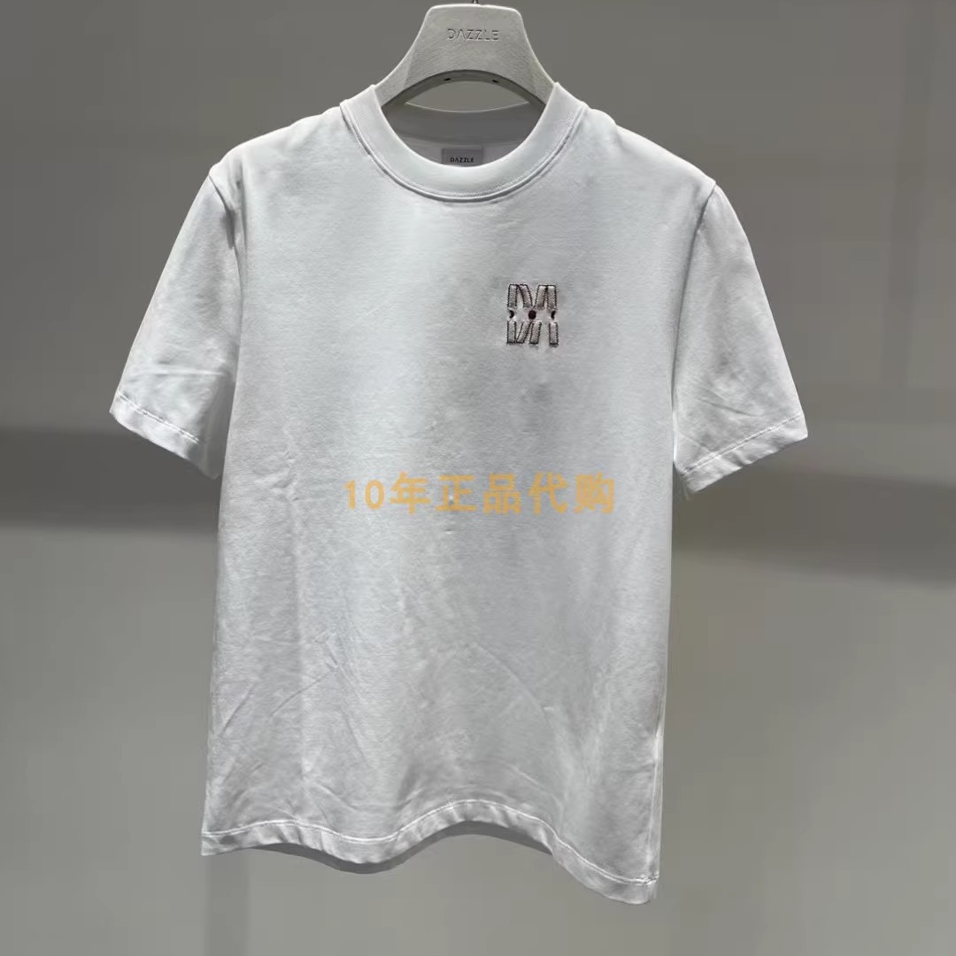 2J1B312折DAZZLE地素国内正品代购2025春短袖T恤吊牌899