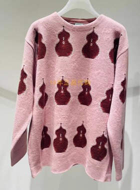 2J1E464折DAZZLED素国内正品代购2025春毛织长袖吊牌1899