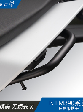 S-WOLF适用KTM390/250 DUKE不锈钢后侧扶手专用机车改装件雪狼
