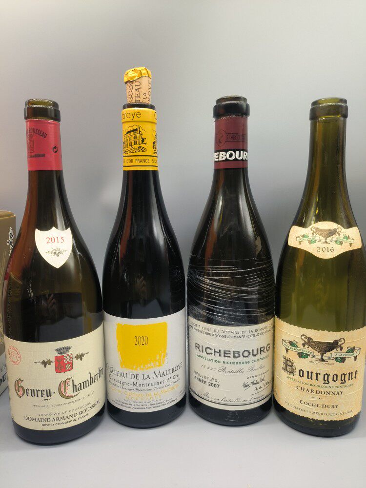 勃艮第瓶酒庄酒墙装饰抖音小红书带货背景墙样板房摆件罗曼尼康帝