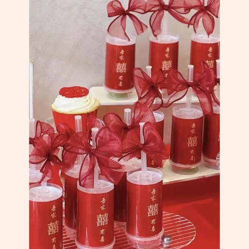吾家有喜推推乐贴纸甜品台装饰