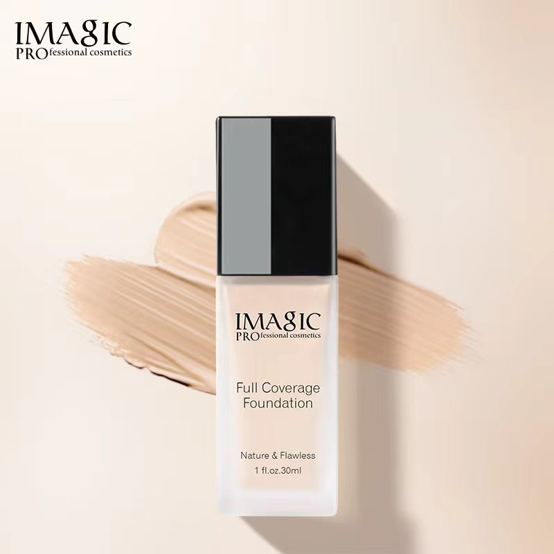 imagic莹润遮瑕粉底液油皮专用提亮肤色防水细腻bb霜(新包装)