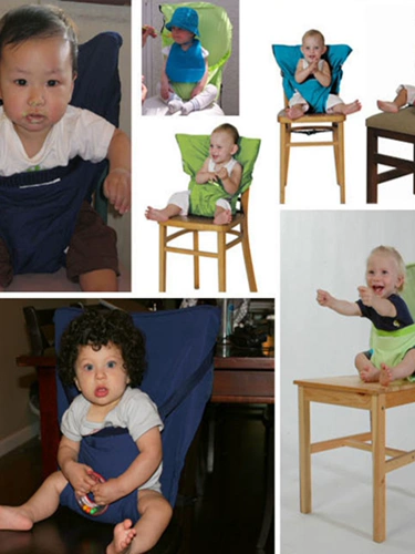 Детский стульчик для кормления, безопасные детские подтяжки для еды для выхода на улицу для путешествий