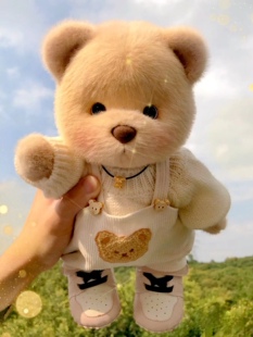 30CM莉娜熊TeddyTales衣服换裙子毛绒公仔换装着替配件女超萌娃衣