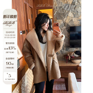 RRB 重磅加厚正反两穿人造皮毛保暖复古外套 Design