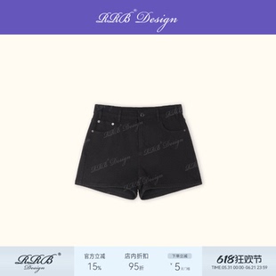 RRB Design 定制土耳其环保四面弹显瘦塑形百搭牛仔短裤阔腿裤