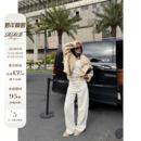 RRB Design加厚自发热德绒锁温复古洗水休闲百搭直筒微弯刀牛仔裤