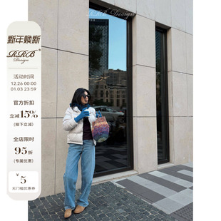 RRB Design「V腰牛王」土耳其进口中磅全棉显瘦V腰牛仔裤