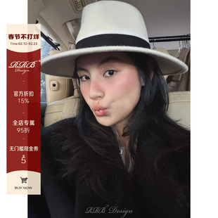 RRB Design澳洲进口100%羊毛百搭时尚秋冬法式复古帽