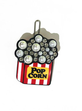 韩饰AZ饰品头饰雅致镶钻半球甜美爆米花边卡扣卡BQ1638