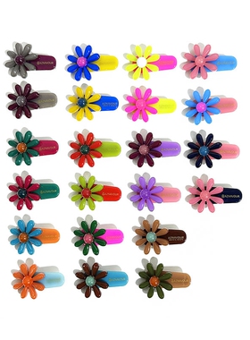 韩饰AZ饰品头饰雅致素面甜美半球花朵鸭嘴夹女YZJ0905