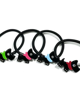 韩饰AZ饰品头饰可爱小狗发圈发绳发饰