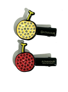 韩饰AZ饰品甜美樱桃鸭嘴夹女YZJ0793