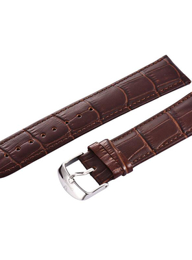 正品奥利妮onlyou真皮表带20男表女手表带14防水小牛皮带一条针扣