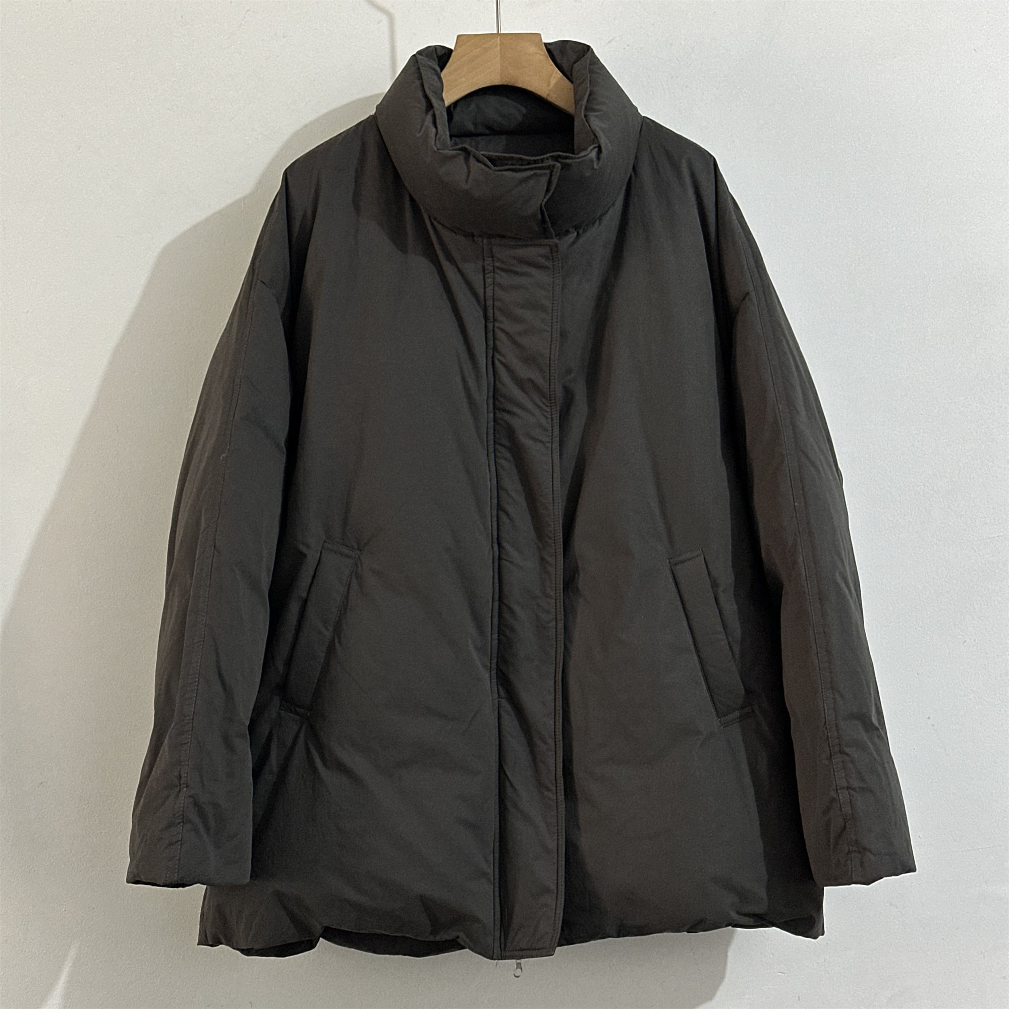 韩代订单款立领蓬松厚实中长款羽绒服女韩系休闲保暖外套2025冬季,女装/女士精品,羽绒服,淘宝优惠券,粉丝福利购,淘宝优惠卷