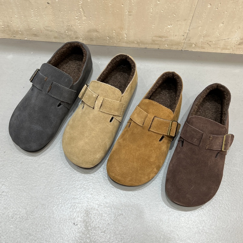 十三行女鞋实拍加绒