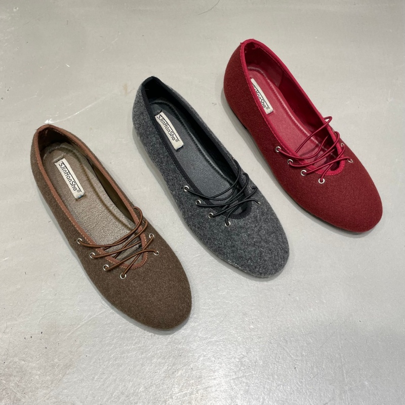 十三行女鞋实拍内增高交叉带浅口单鞋韩版百搭绒面一脚蹬豆豆瓢鞋